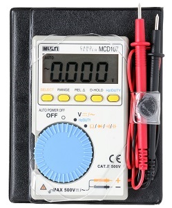 multi鉗型表MCD-107 袖珍萬用表4000個計數(shù)，具有測頻功能