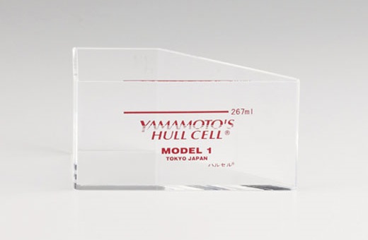 山本渡金日本進口B-55-G Hull Cell普通玻璃罐、