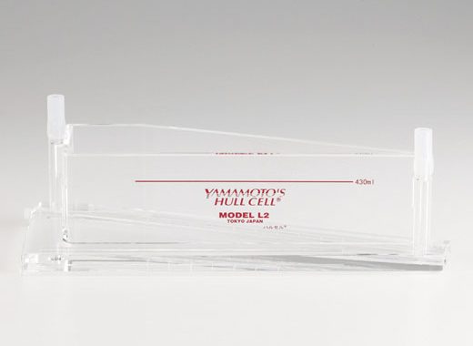 進口日本山本渡金實驗槽B-54-LW Hull Cell空氣罐，長型